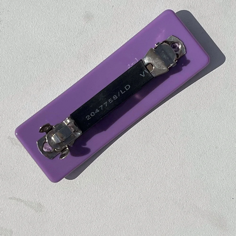 Valet Studio ‘Tabitha’ Barette Clip Lilac - Picture 4 of 4